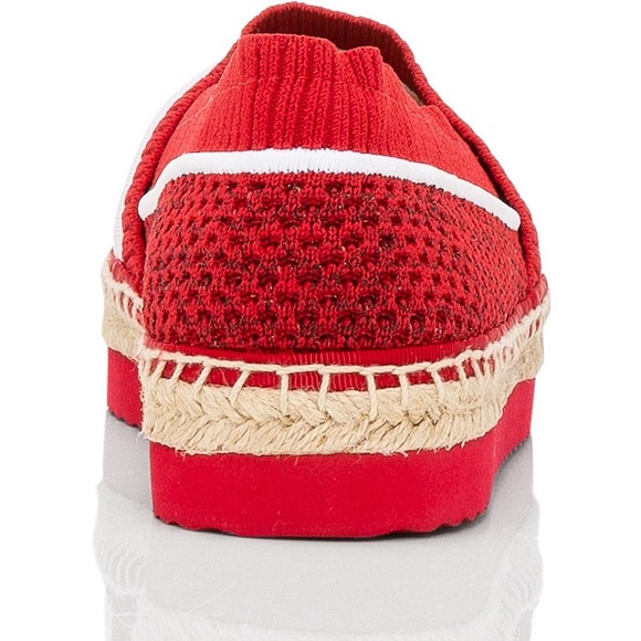 SOLD💕Michael Kors Raya Red Espadrilles - Picture 6 of 8